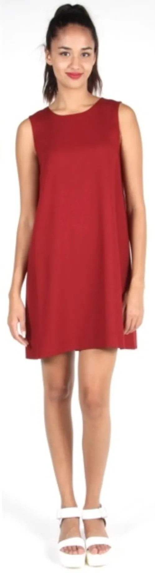 RN950 - 6 - Trumpeter Dress - Burgundy sold by Birds of North America product image thumbnail 4