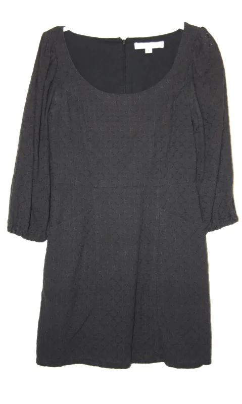 RN940 - 6 - Hummingbird Dress - Black made by Birds of North America