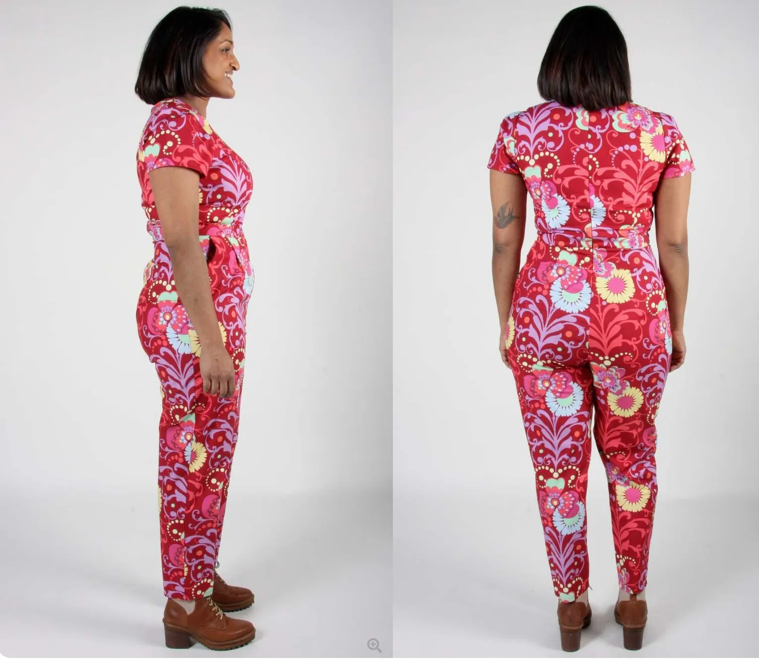 RN887 - 16 - Auk Jumpsuit - Blacklight Orchid sold by Birds of North America product image thumbnail 4
