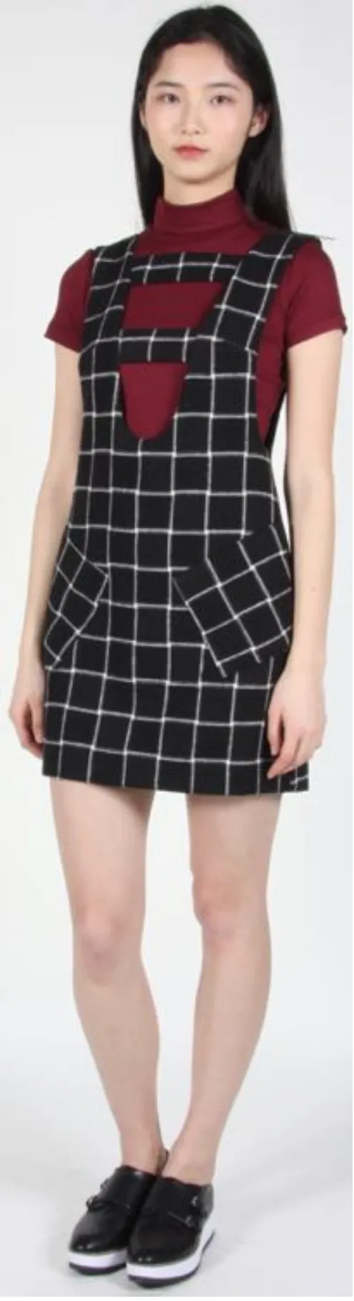 RN882 6 - Curlew Tunic - Black and White sold by Birds of North America product image thumbnail 3