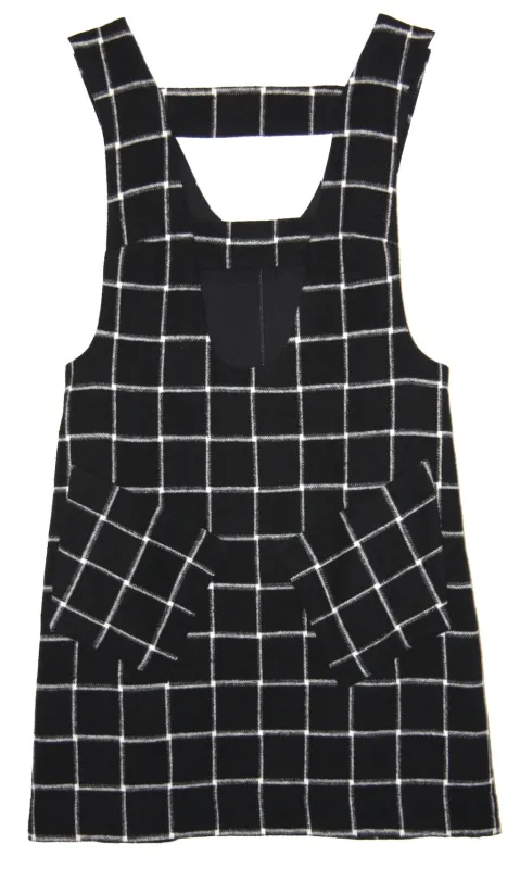 RN882 6 - Curlew Tunic - Black and White made by Birds of North America