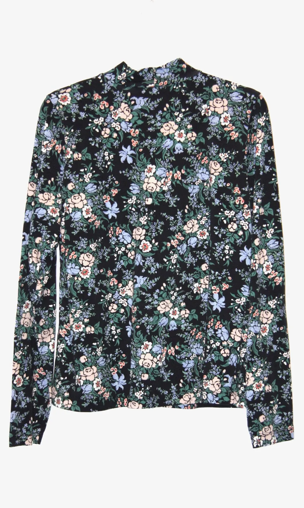 RN880- XL - Nunchie Top - Black Floral sold by Birds of North America product image thumbnail 2