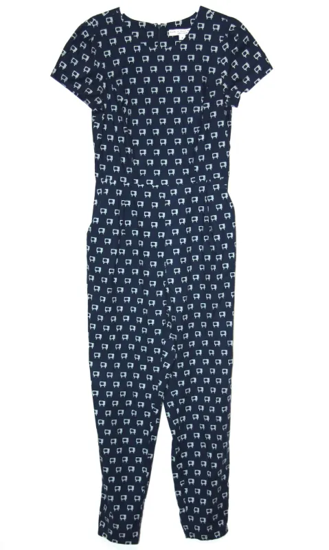 RN872 - 8 - Auk Jumpsuit - Channel 10 sold by Birds of North America