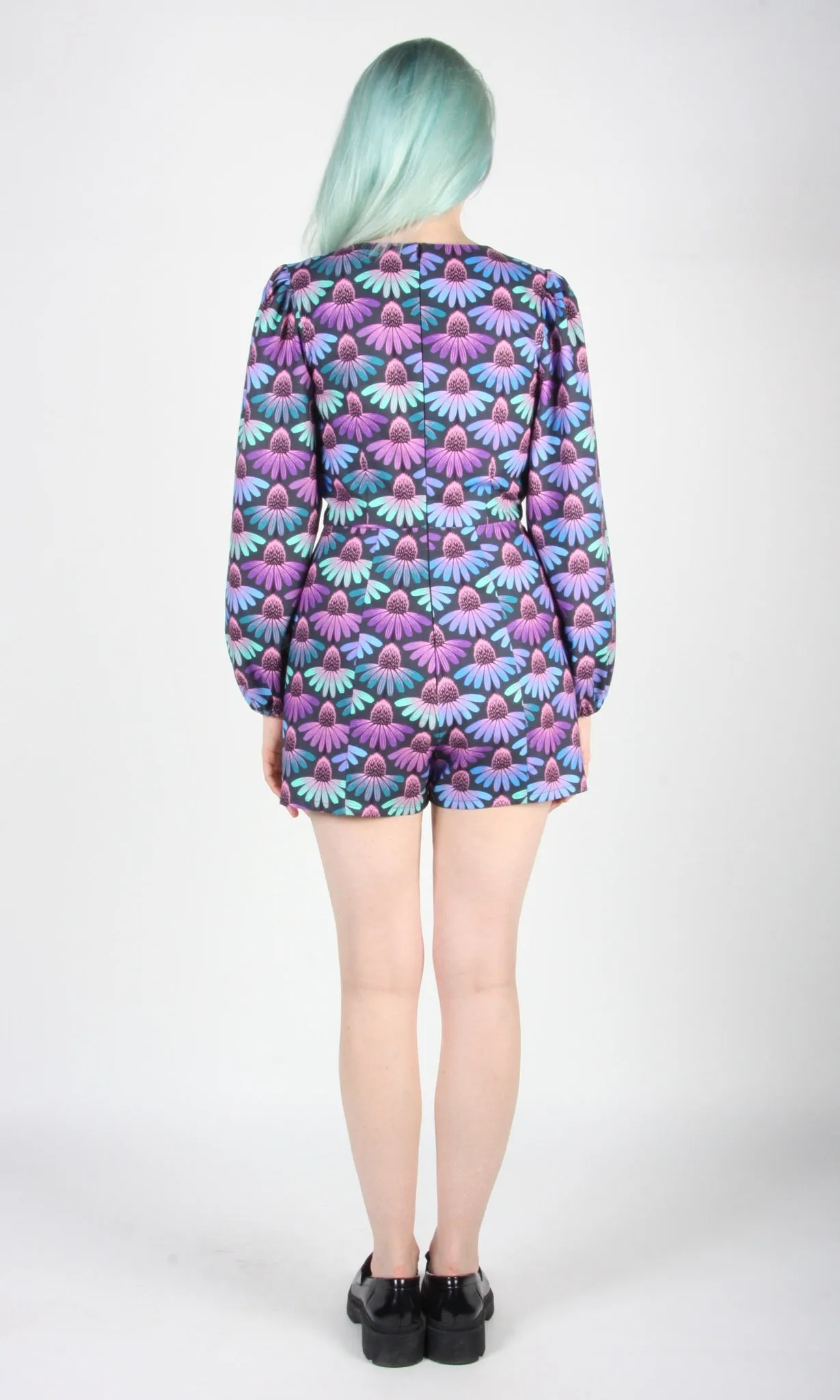 RN858 - 2 - Eave Swallow Romper - Echinacea sold by Birds of North America product image thumbnail 5