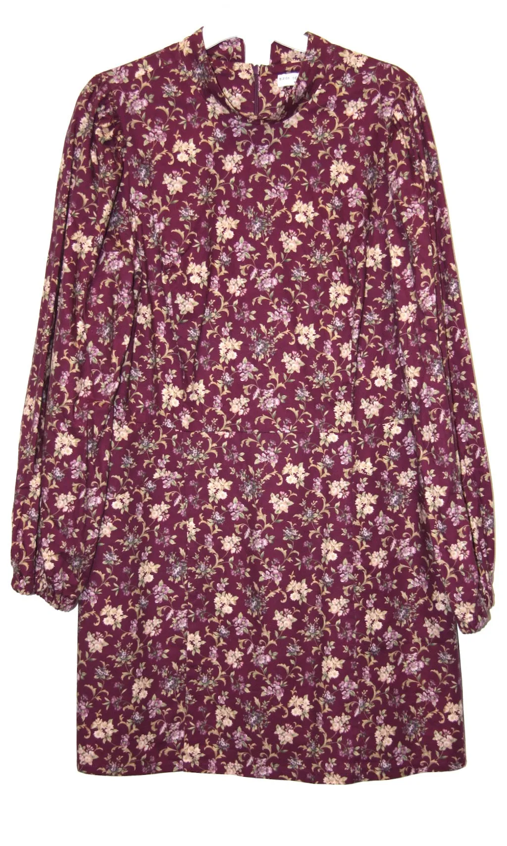 RN899 - 16 - Nyctale Dress - Purple Posy sold by Birds of North America
