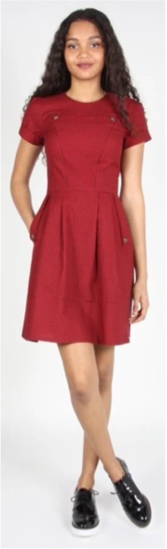 RN907 - 14 - Accentor Dress - Red sold by Birds of North America product image thumbnail 3
