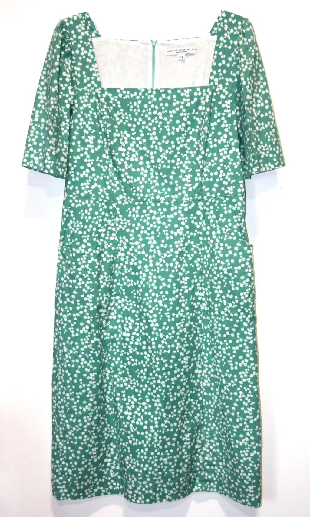 RN836 - 14 - Maybird Dress - Tendril Traces sold by Birds of North America