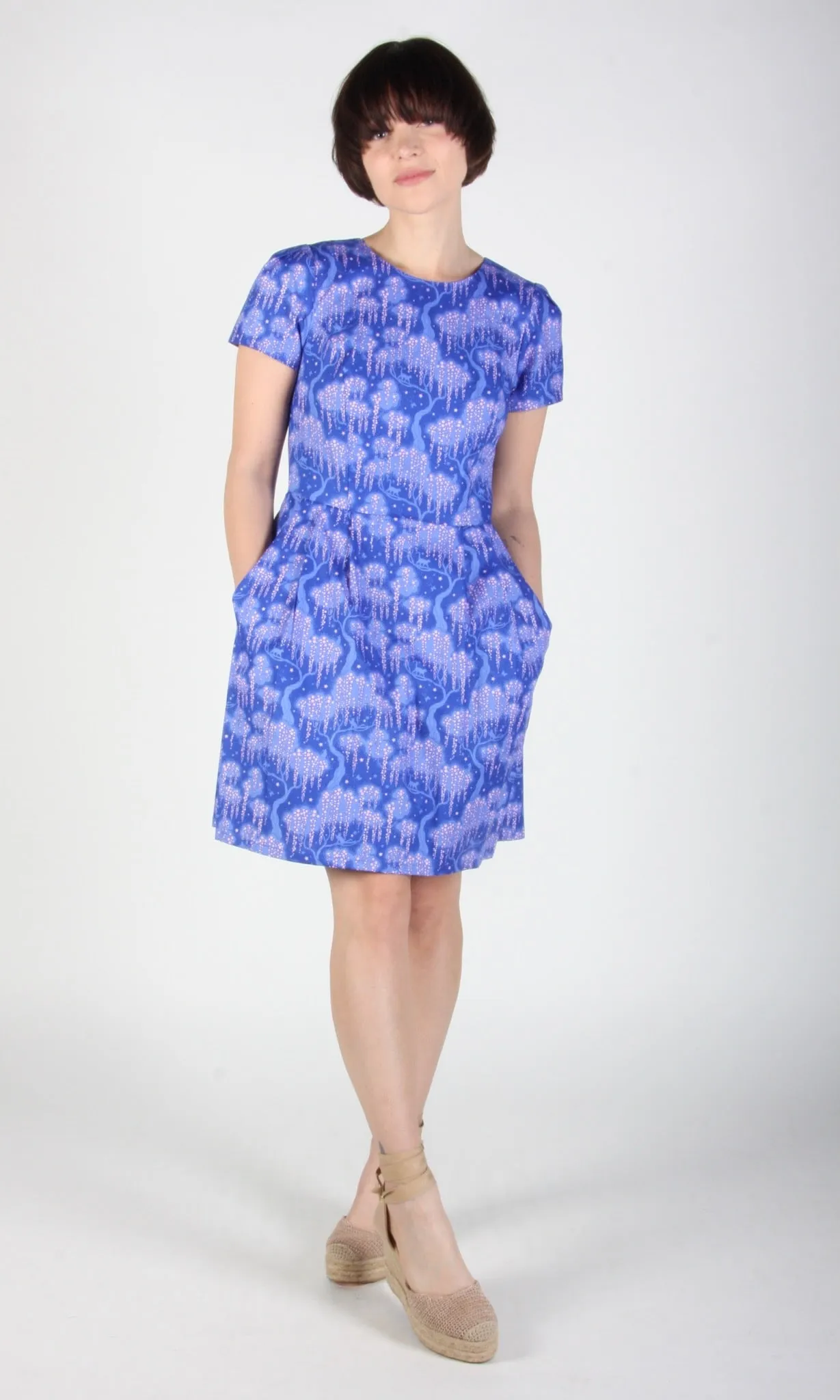 RN823 - 4 - Engoulevent Dress - Ultraviolet sold by Birds of North America product image thumbnail 4