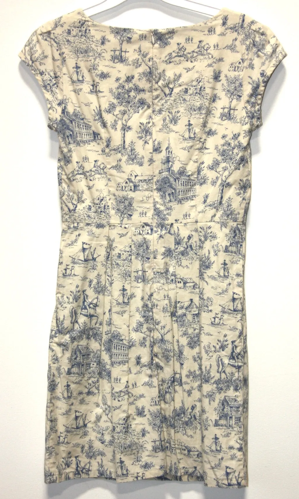 RN820 - 4 - Waterthrush Dress - Cornflower Toile sold by Birds of North America product image thumbnail 2