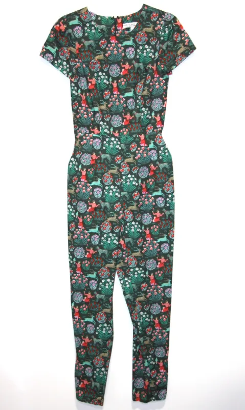 RN814 - 2 - Auk Jumpsuit - Leopard Tulip People sold by Birds of North America