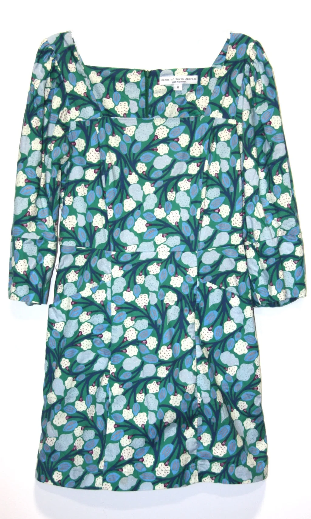 RN733 - 6 - Foglark Dress - Cotton Puff sold by Birds of North America