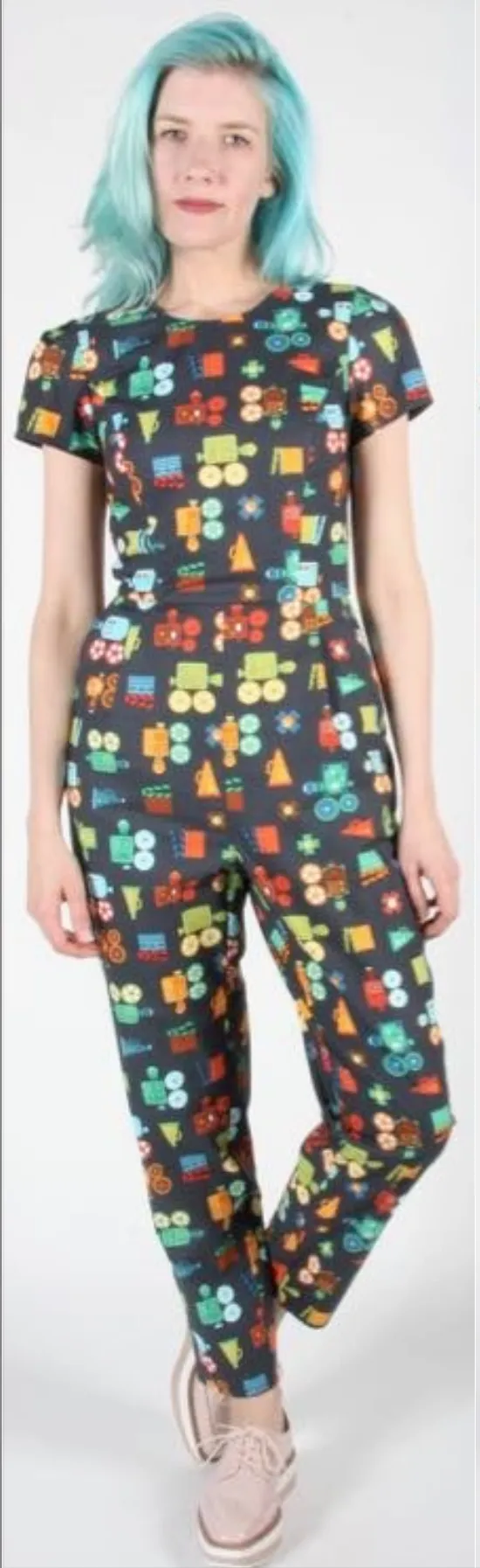 RN729 - 2 - Auk Jumpsuit - Bird Forest sold by Birds of North America product image thumbnail 3