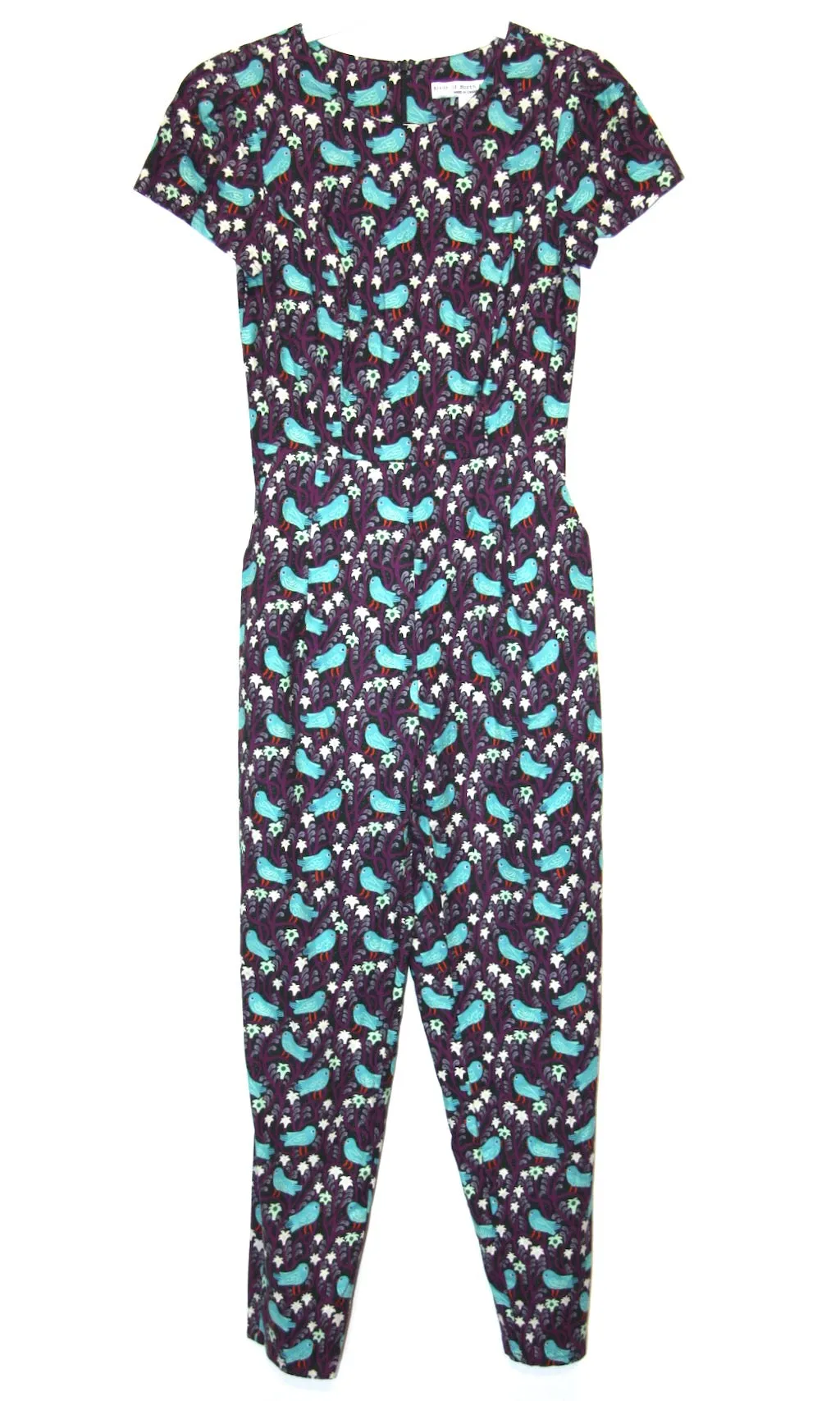 RN729 - 2 - Auk Jumpsuit - Bird Forest sold by Birds of North America