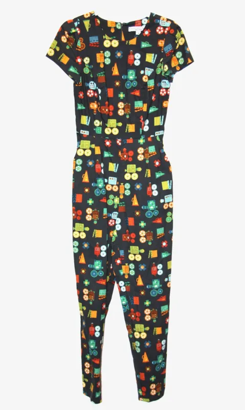 RN728 - 2 - Auk Jumpsuit - Blockbuster sold by Birds of North America