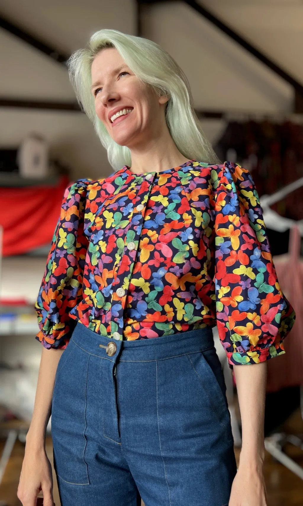 Serin Blouse - Lepidoptera sold by Birds of North America product image thumbnail 3