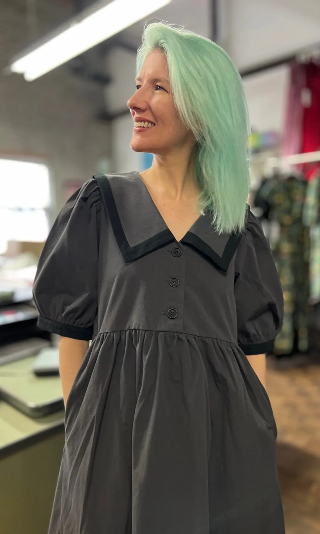 Fulvetta Dress - Iron sold by Birds of North America product image thumbnail 2