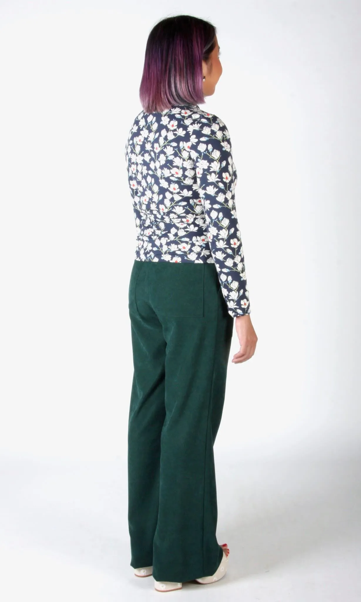 Nunchie Top - Midnight Magnolia sold by Birds of North America product image thumbnail 4