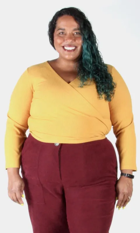 Crescentchest Top - Ochre sold by Birds of North America