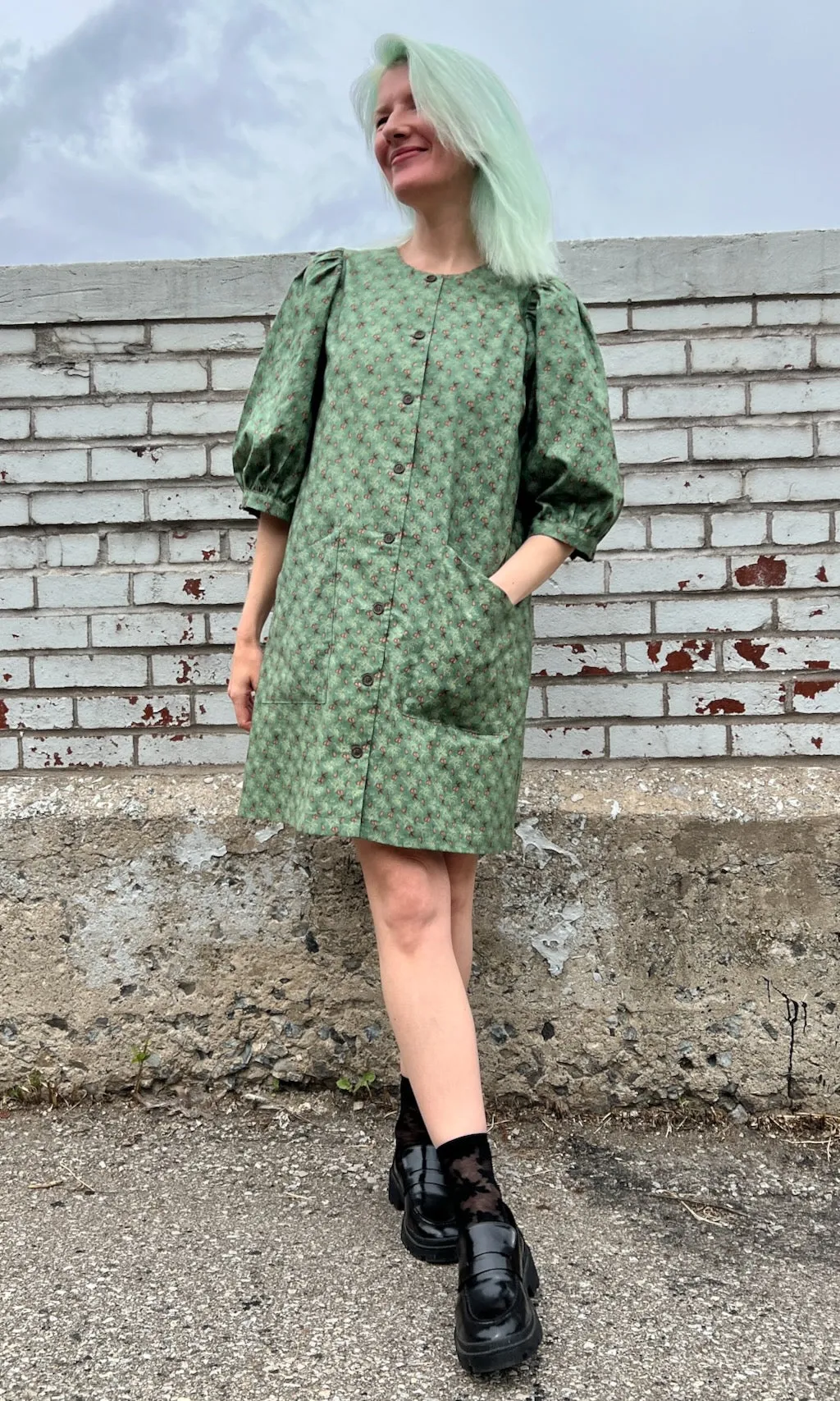 Casiornis Dress - The Pears of Wrath sold by Birds of North America