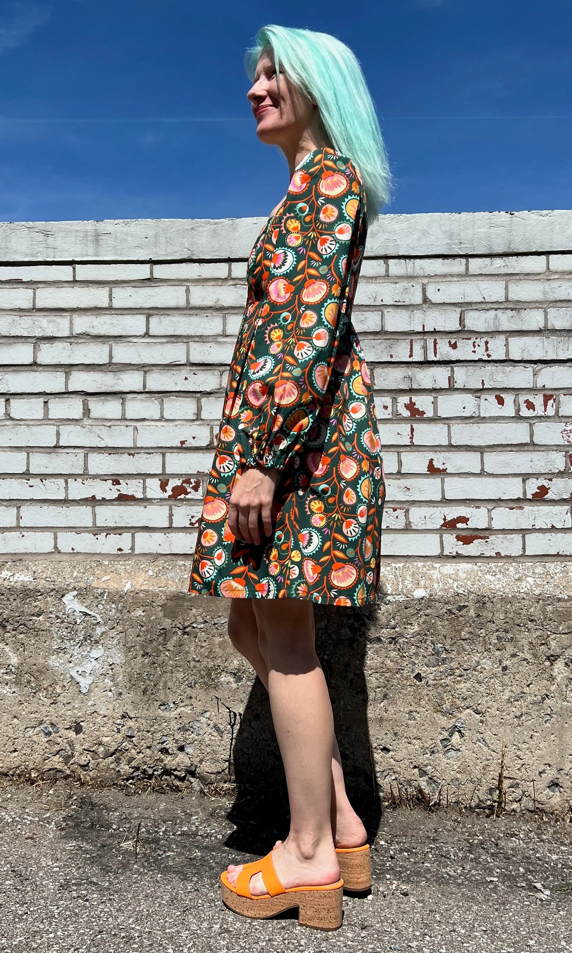 Tailorbird Dress - Triffids sold by Birds of North America product image thumbnail 5