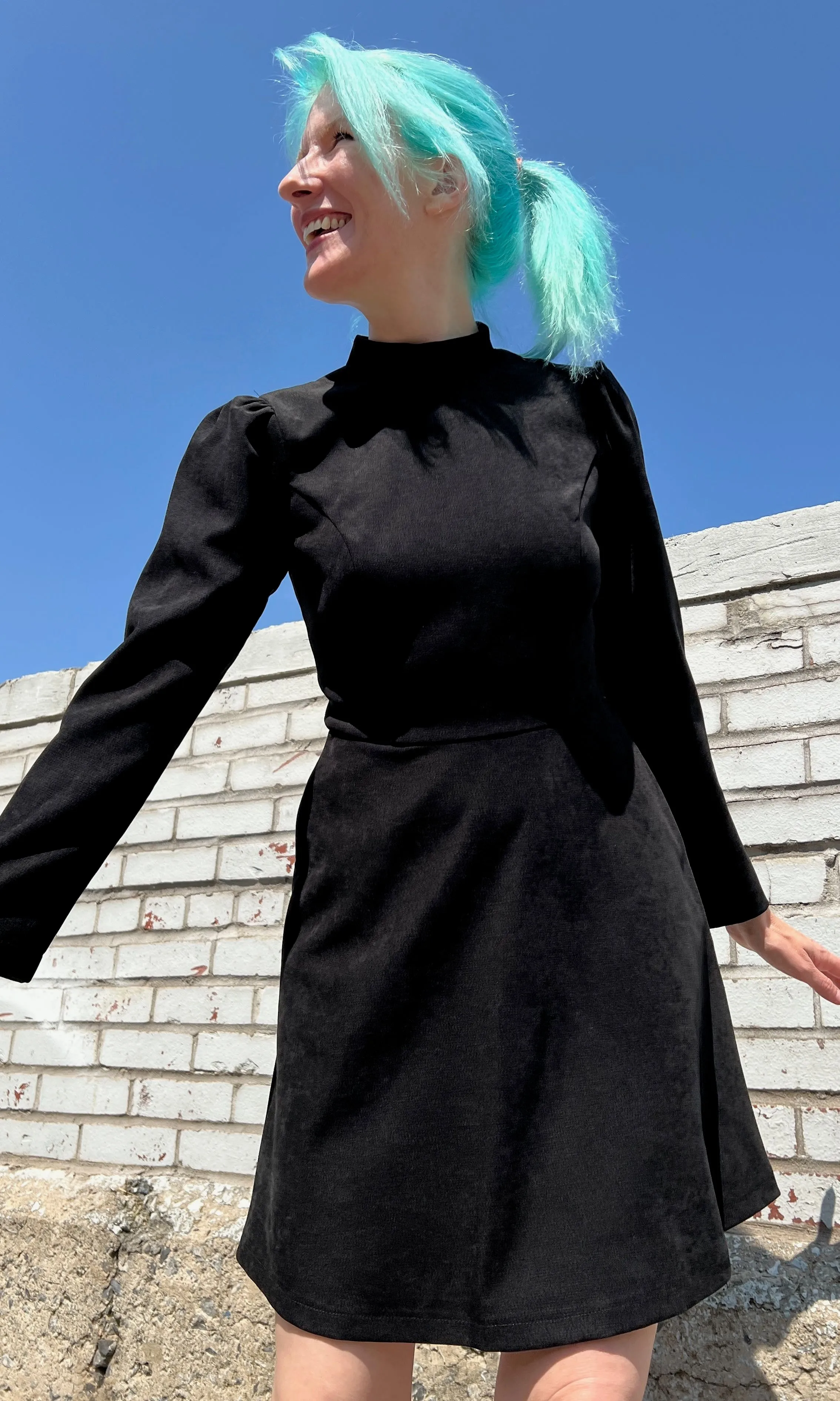 Topaz Dress - Black sold by Birds of North America product image thumbnail 3