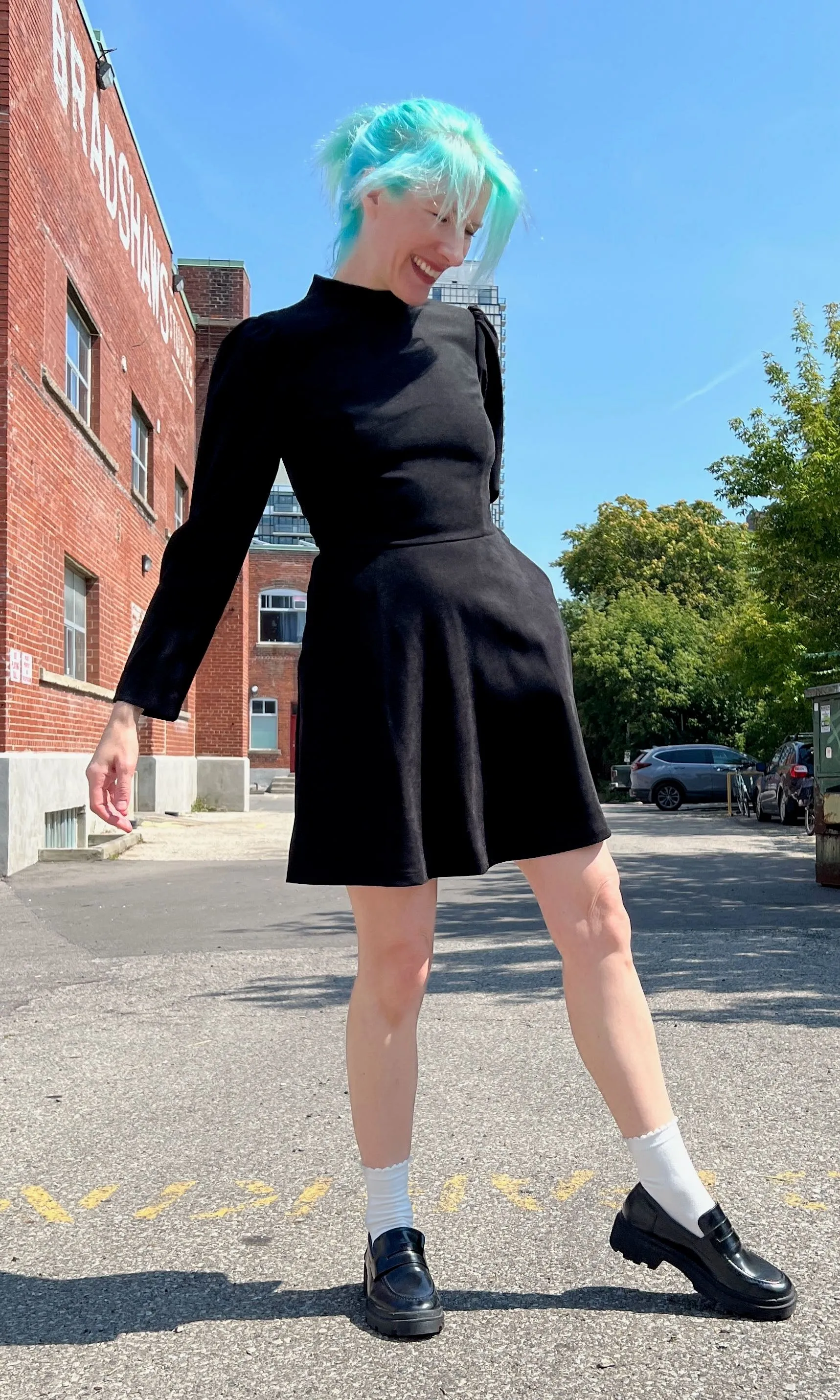 Topaz Dress - Black sold by Birds of North America product image thumbnail 5