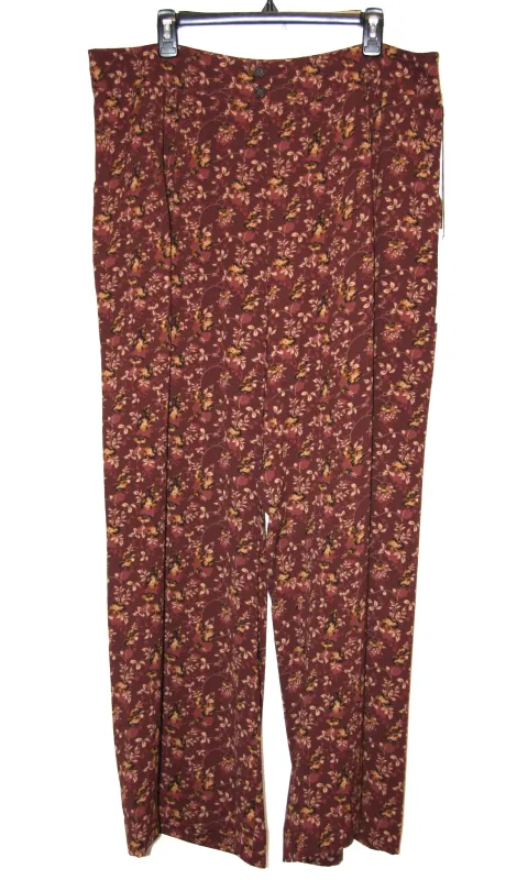 SS485 - 16 - Bowerbird Pant - Rosewood sold by Birds of North America