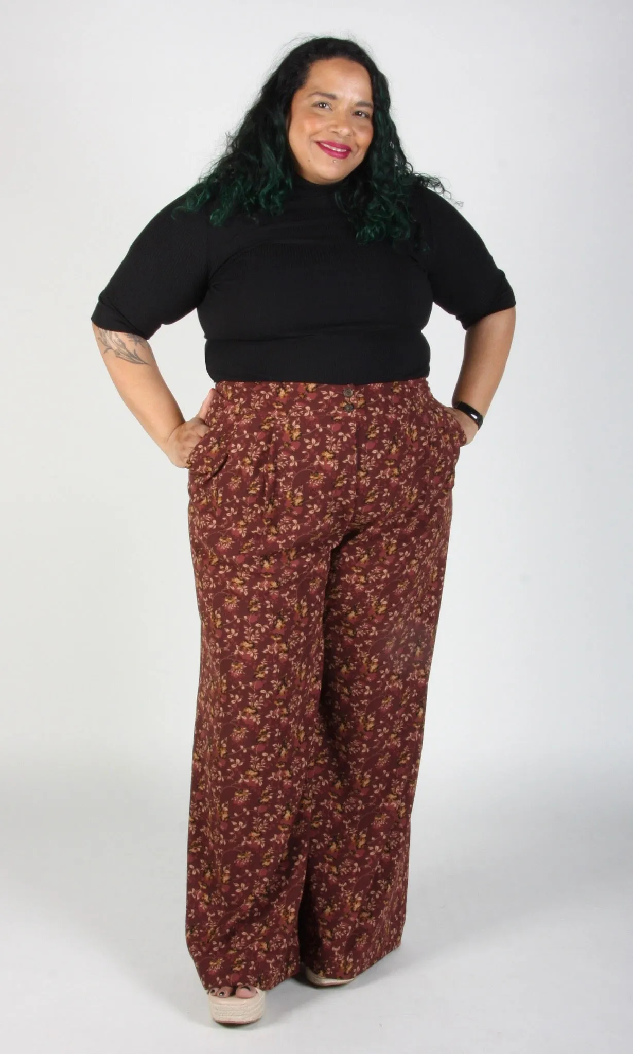 SS485 - 16 - Bowerbird Pant - Rosewood sold by Birds of North America product image thumbnail 4