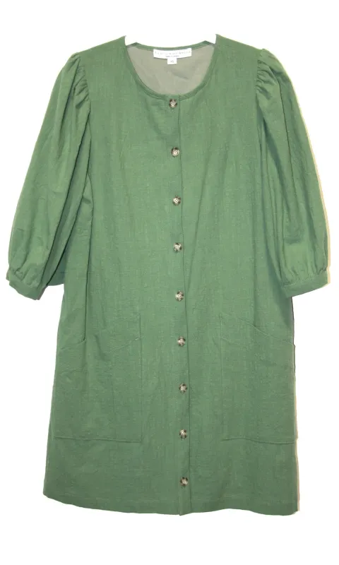 SS480 - XS - Wideawake Dress - Sage made by Birds of North America