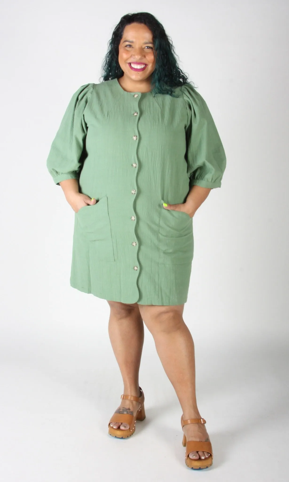 SS480 - XS - Wideawake Dress - Sage sold by Birds of North America product image thumbnail 4