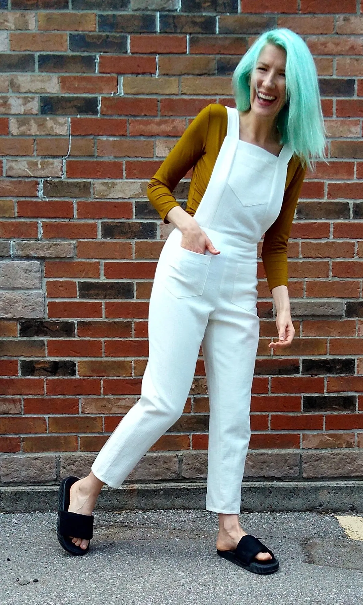 SS374 - 16 - Astrilde Overalls - Ecru sold by Birds of North America product image thumbnail 5