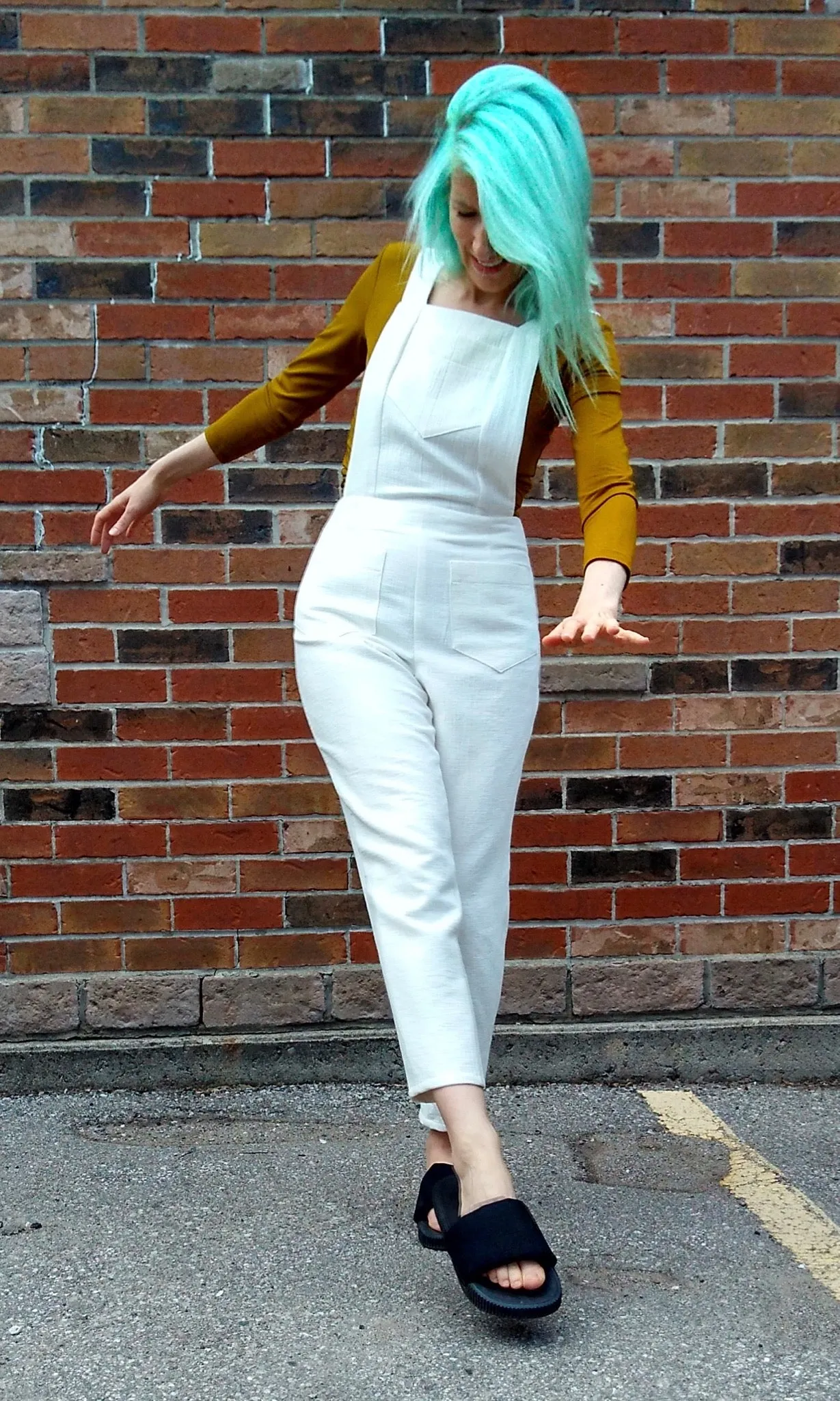 SS374 - 16 - Astrilde Overalls - Ecru sold by Birds of North America product image thumbnail 4