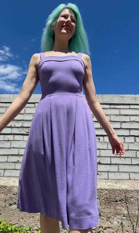 Thornbill Dress - Lilac made by Birds of North America
