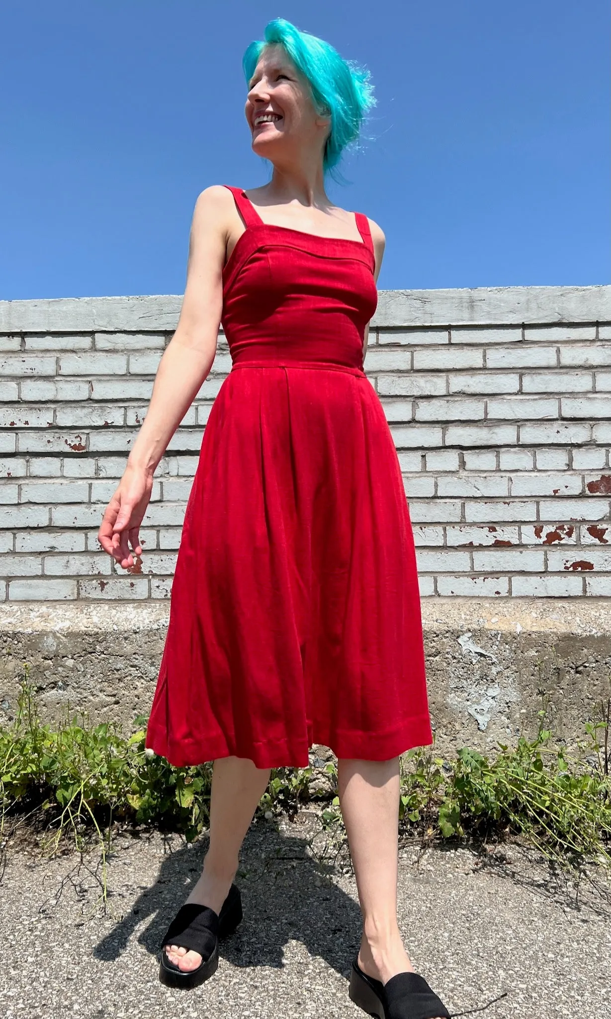 Thornbill Dress - Red sold by Birds of North America product image thumbnail 2