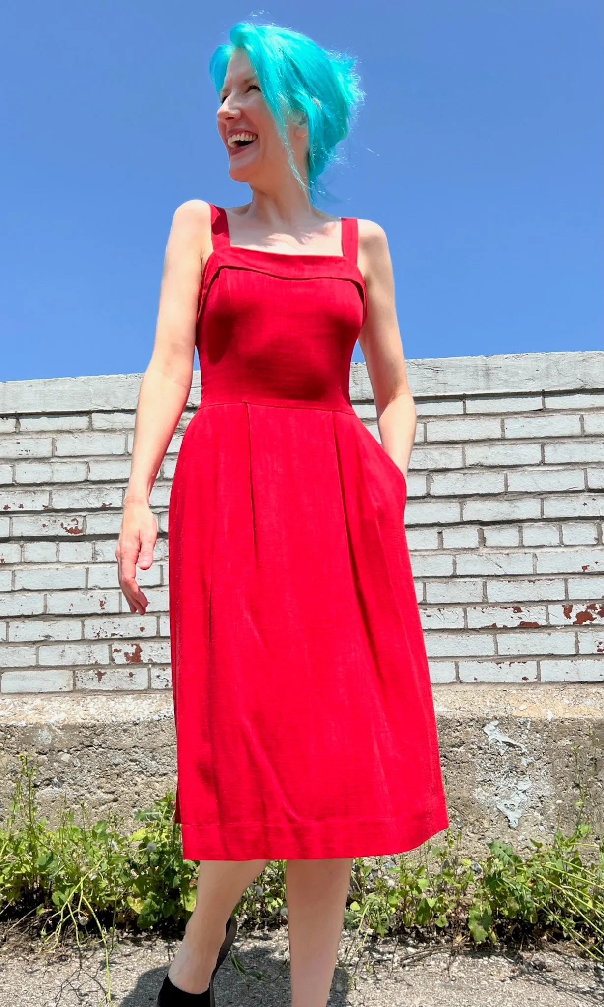 Thornbill Dress - Red sold by Birds of North America product image thumbnail 5