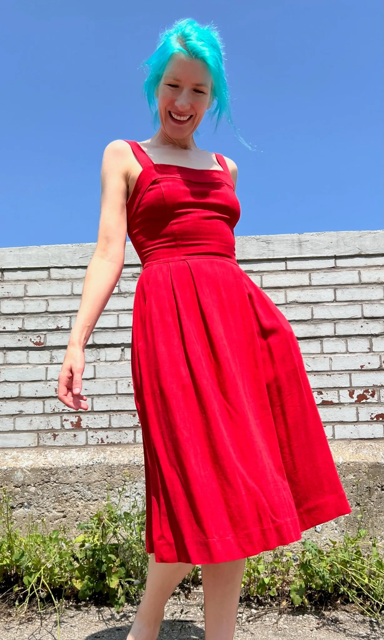 Thornbill Dress - Red sold by Birds of North America product image thumbnail 3