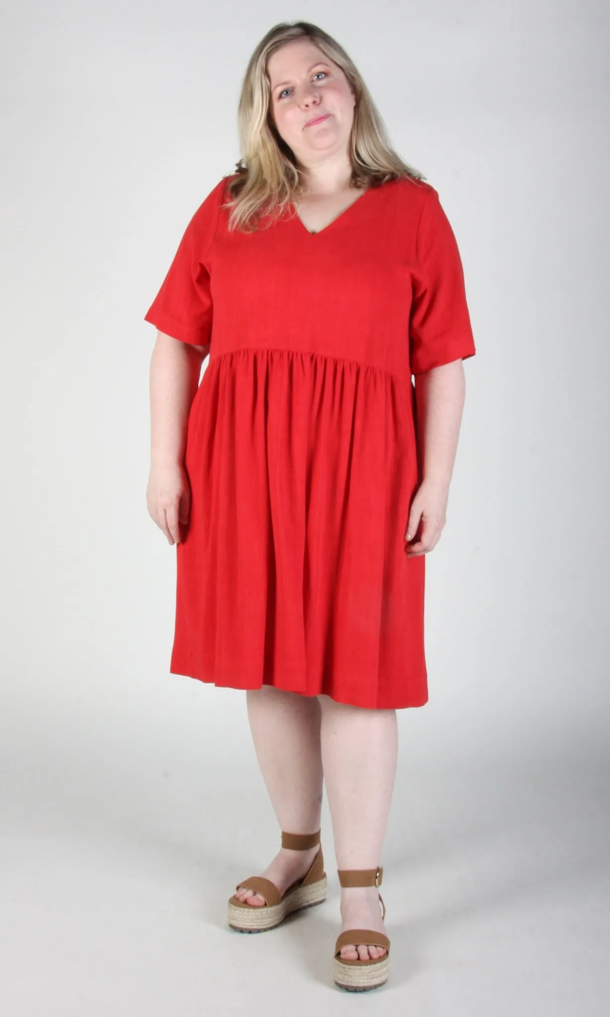 Kiskadee Dress - Red sold by Birds of North America product image thumbnail 4
