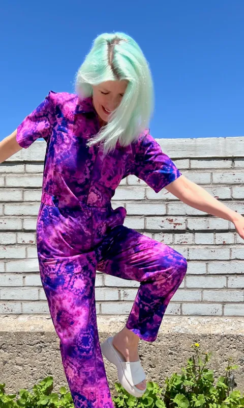 Twillick Jumpsuit - McGurple sold by Birds of North America