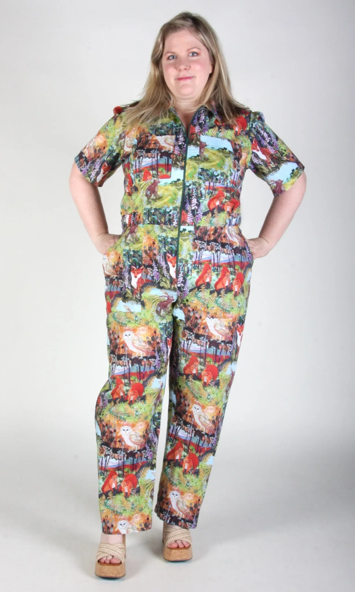 Twillick Jumpsuit - Hedgerow sold by Birds of North America