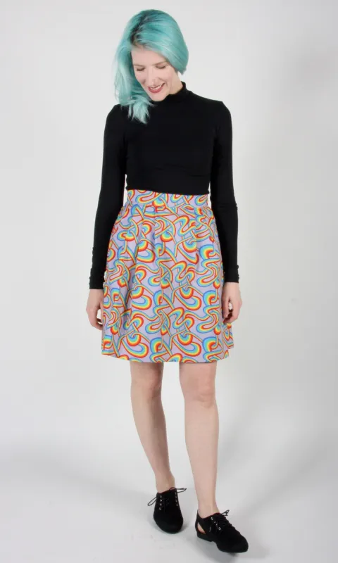 Akialoa Skirt - Rainbow Tangle sold by Birds of North America