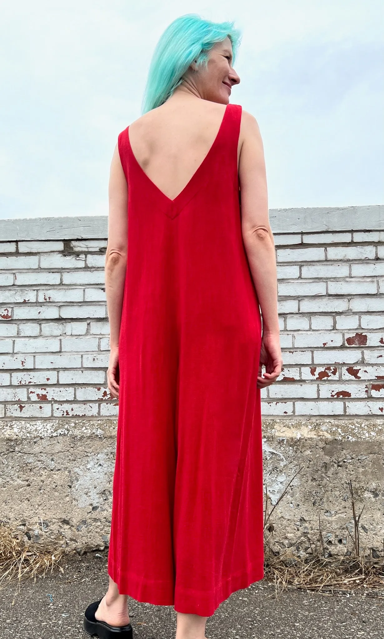 Tawny Pipit Jumpsuit - Red sold by Birds of North America product image thumbnail 5