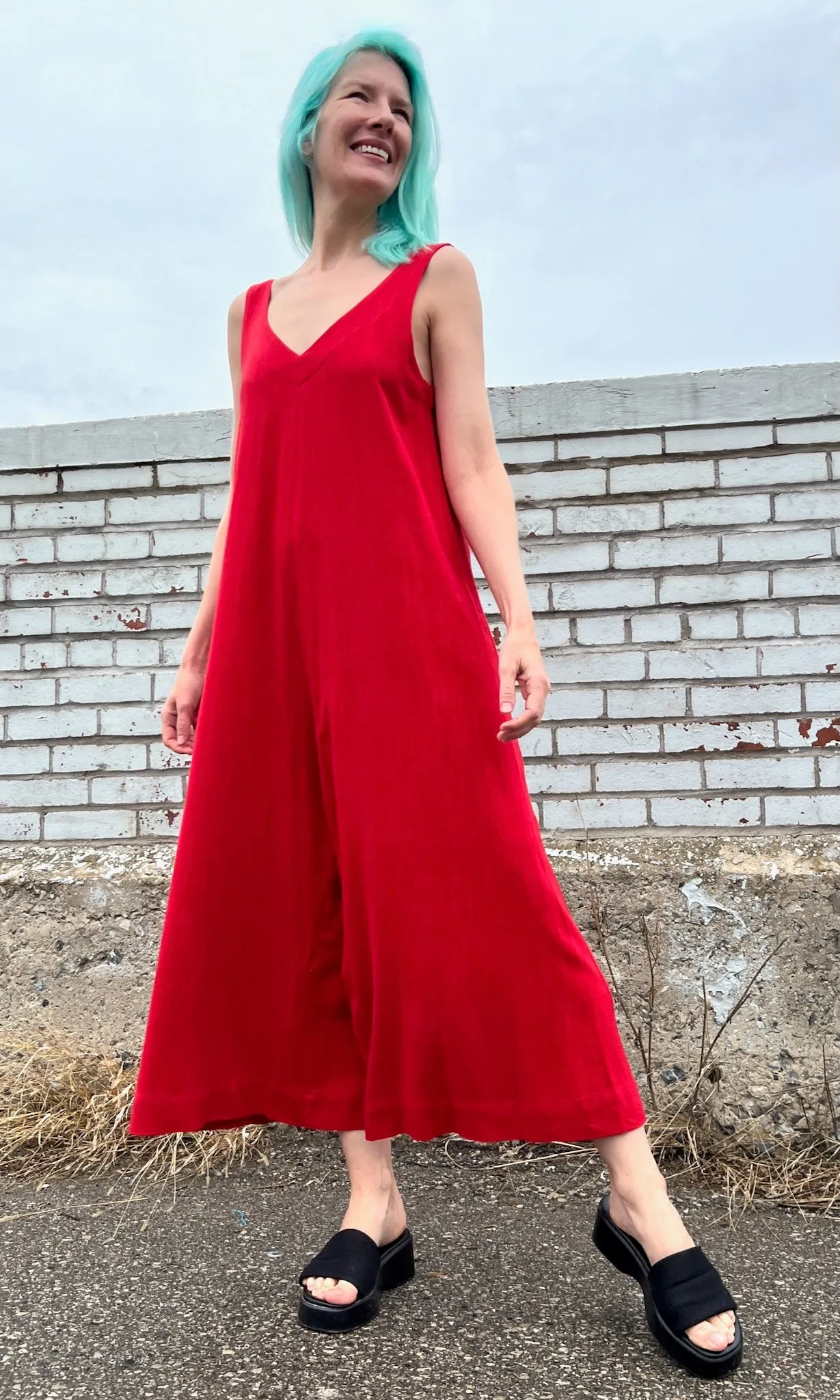 Tawny Pipit Jumpsuit - Red sold by Birds of North America product image thumbnail 4