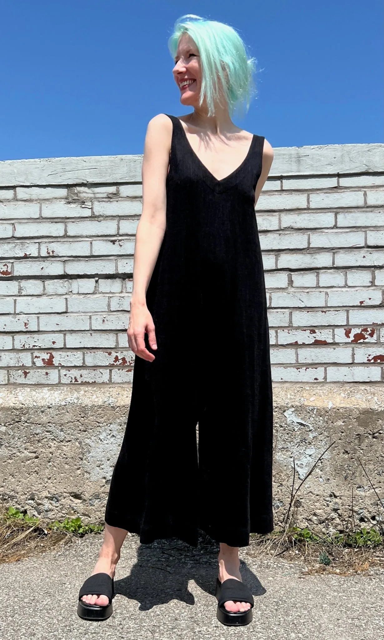 Tawny Pipit Jumpsuit - Black sold by Birds of North America