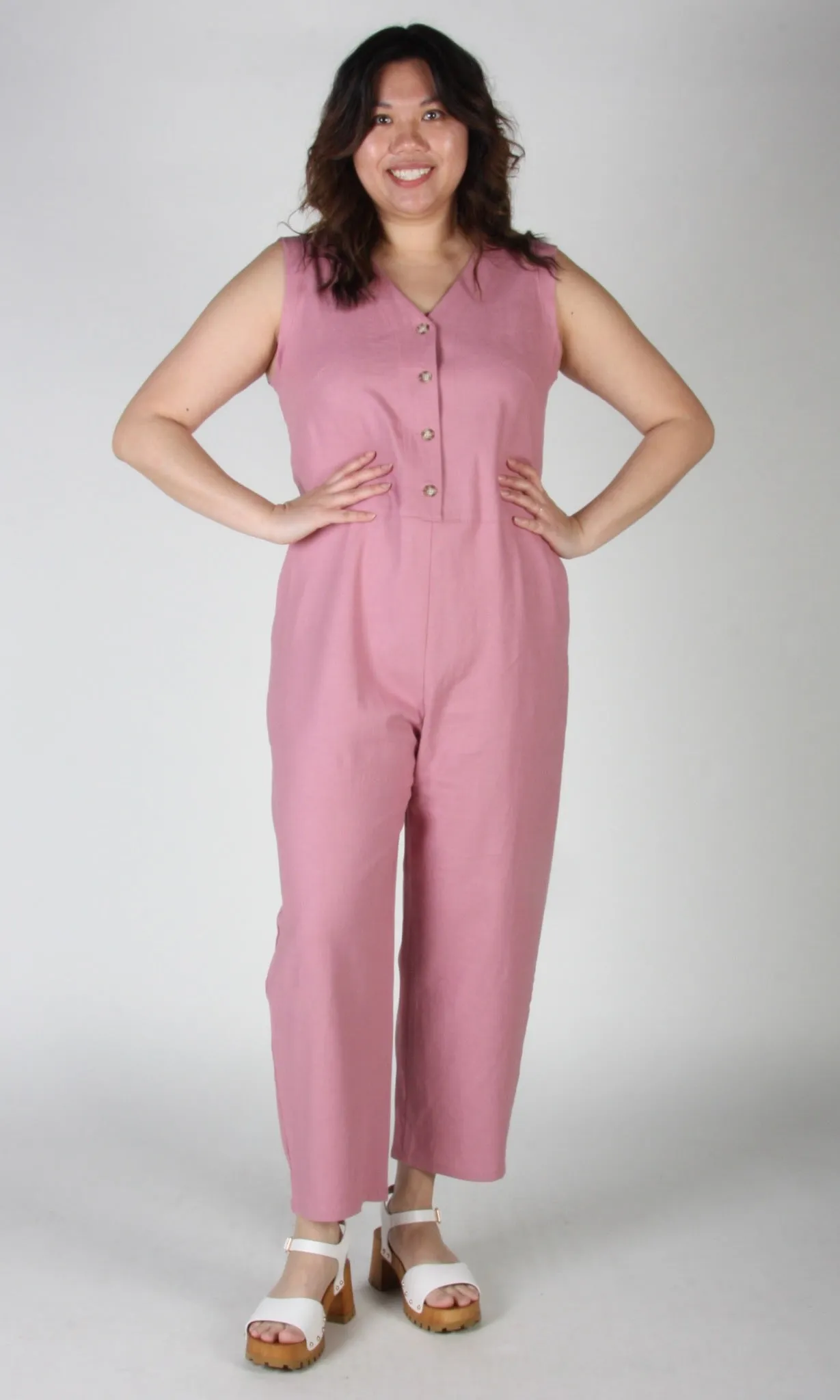 Myna Jumsuit - Smoky Rose sold by Birds of North America product image thumbnail 5