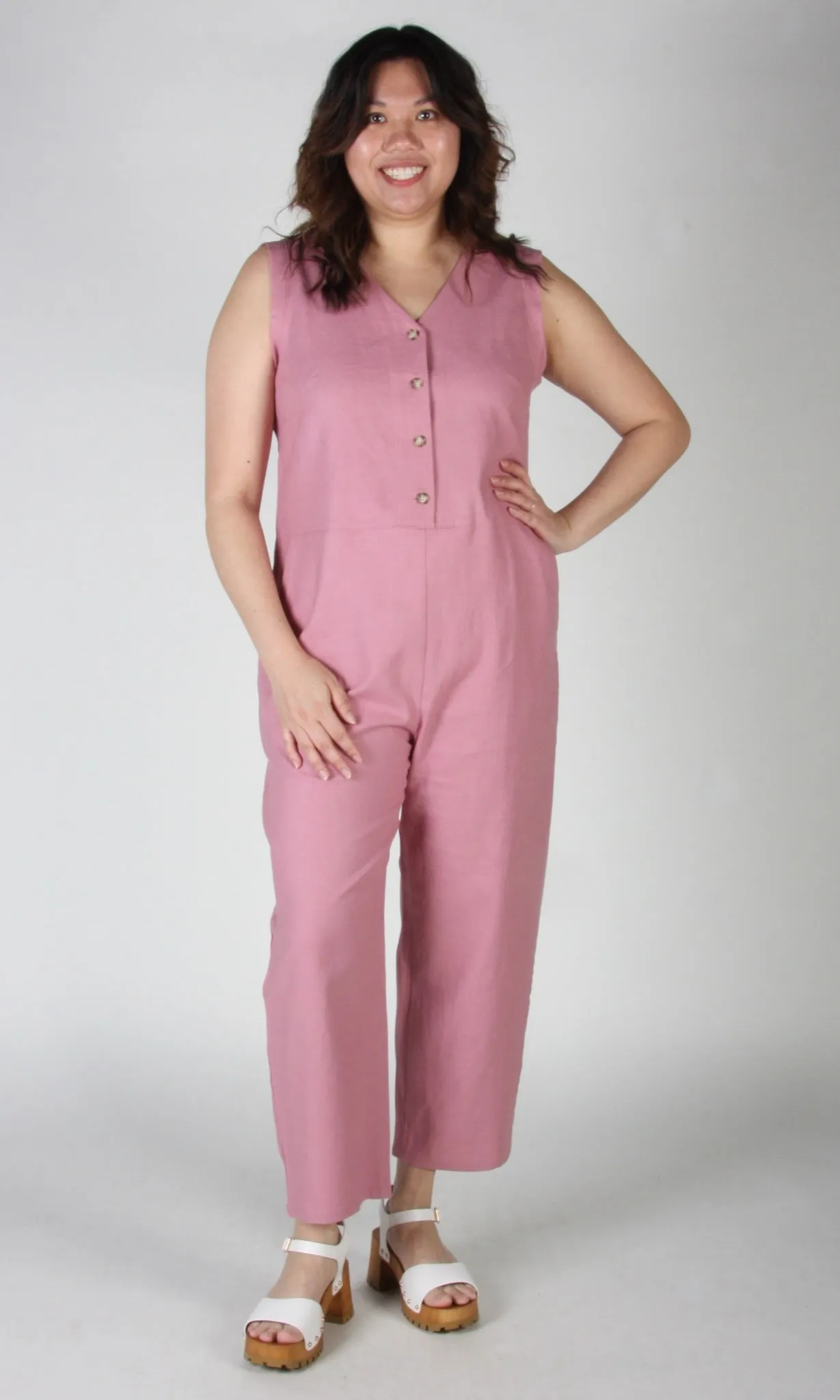 Myna Jumsuit - Smoky Rose sold by Birds of North America product image thumbnail 3