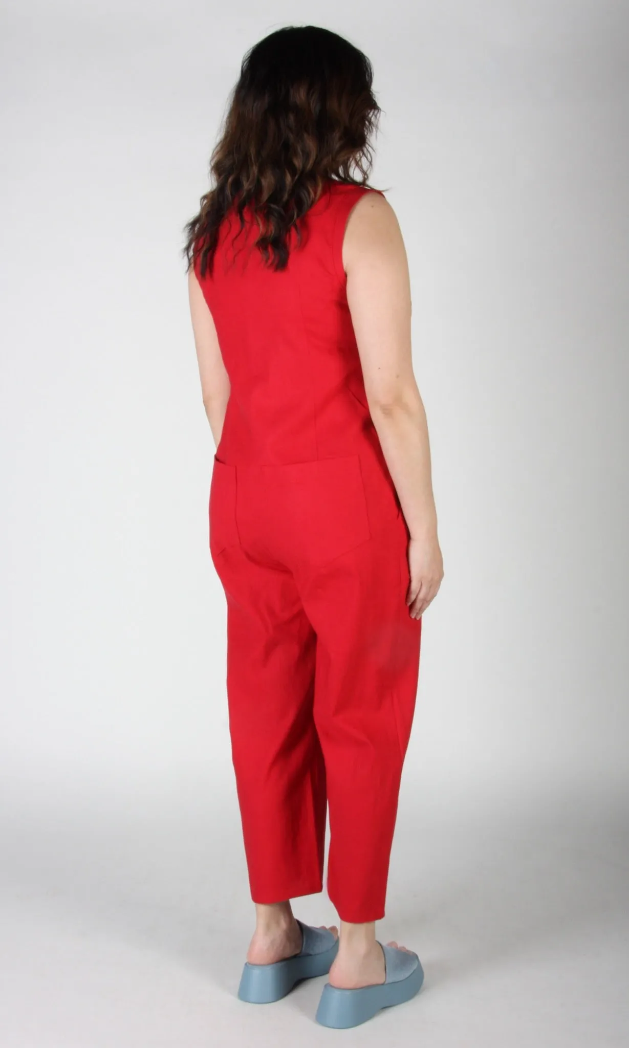 Myna Jumsuit - Red sold by Birds of North America product image thumbnail 5