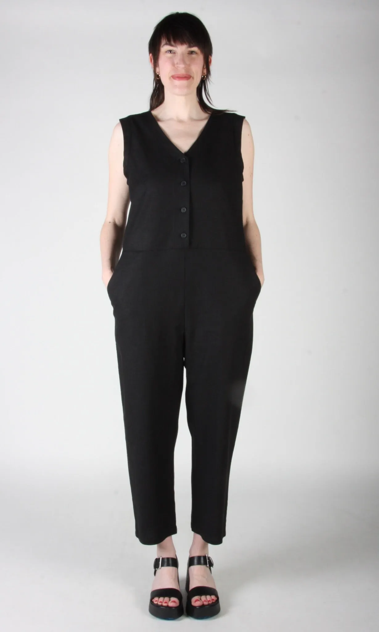 Myna Jumsuit - Black sold by Birds of North America product image thumbnail 2