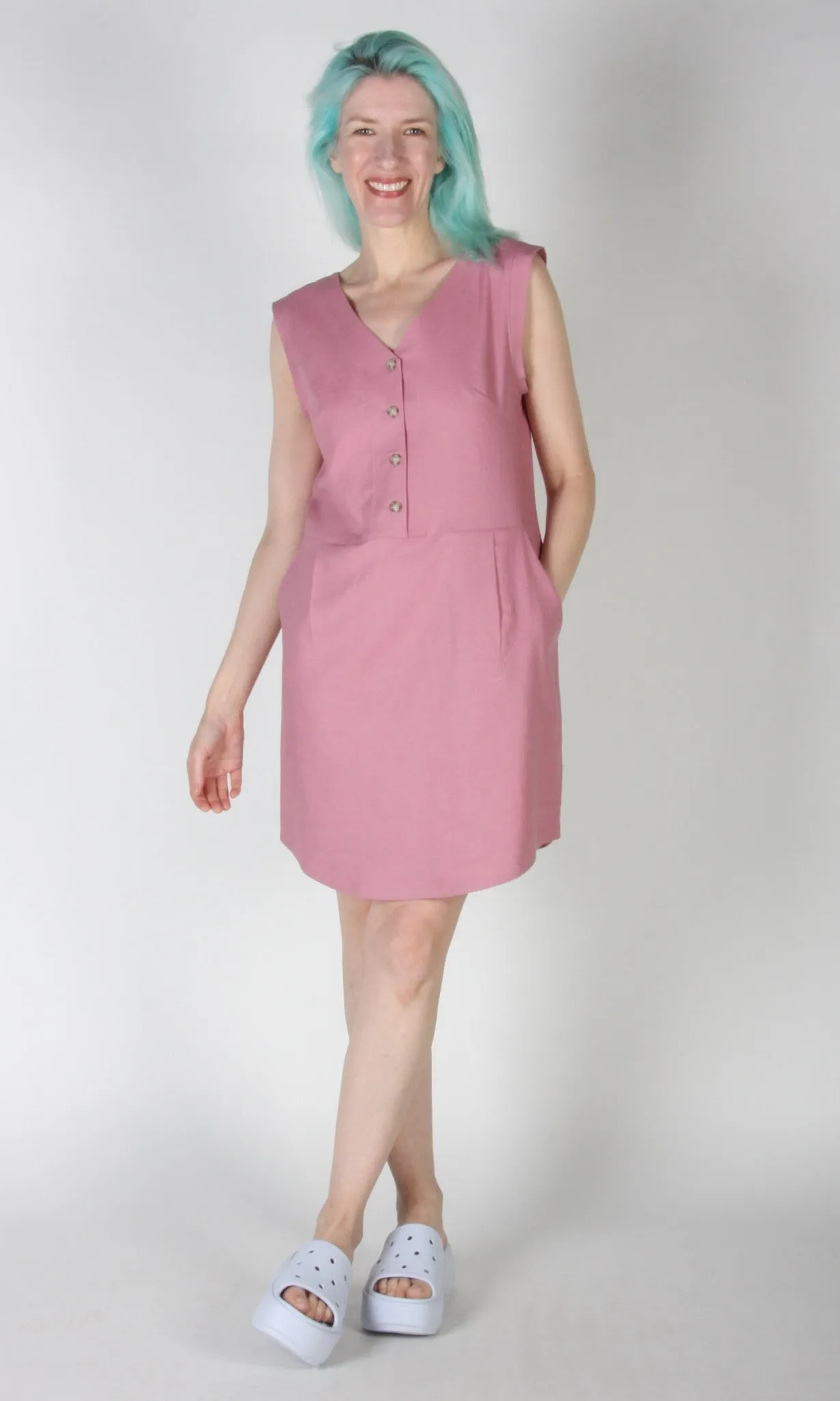 Honeycreeper Dress - Smoky Rose sold by Birds of North America product image thumbnail 4