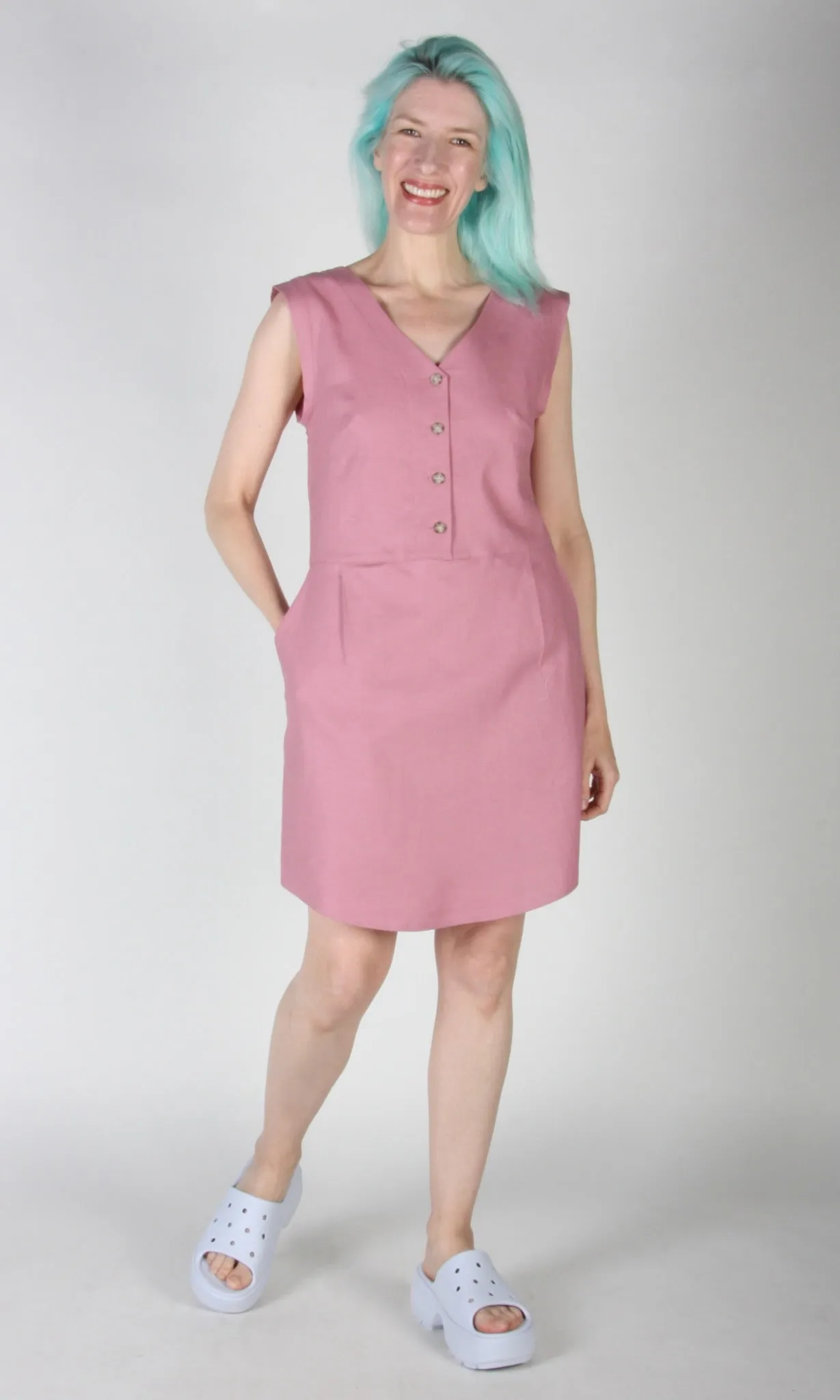 Honeycreeper Dress - Smoky Rose sold by Birds of North America