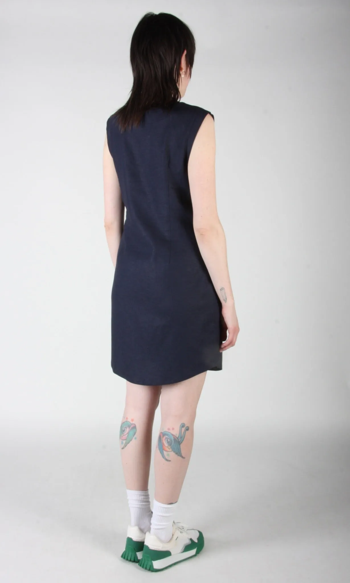 Honeycreeper Dress - Navy sold by Birds of North America product image thumbnail 5
